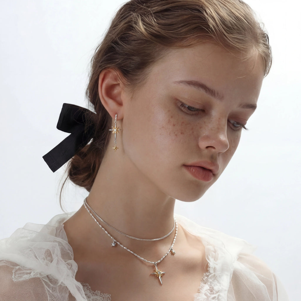 Ensemble Superposé Croix Céleste