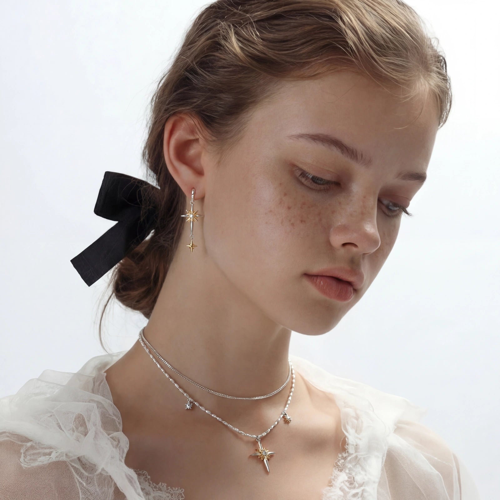 Ensemble Superposé Croix Céleste